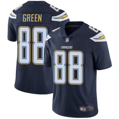 Los Angeles Chargers NFL Football Virgil Green Navy Blue Jersey Youth Limited  #88 Home Vapor Untouchable->los angeles chargers->NFL Jersey